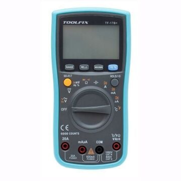 Toolfix Tf17b+ Dijital Multimetre-Voltmetre