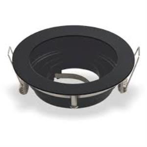 HELİOS DEKORATİF ALÜMİNYUM SİYAH KASA YUVARLAK IP20 G10