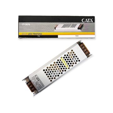 CATA 17A LED TRAFOSU (SÜPER SLİM - FANSIZ) (200w)