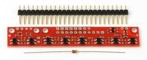 Qtr-8a Reflectance Sensor Array (Pololu) - Çizgi Sensörü - Yansıma Sensörü