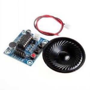 Mini Isd1820 Ses Kayıt Modülü /  Sound Recording Module + Hoparlör Hediyeli