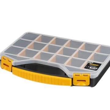 13'' Organizer Plastik Çanta - Bölmeli - Kulplu