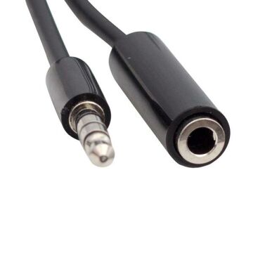 Powermaster 3.5mm Aux Uzatma Kablosu 4 Boğumlu 1.5 Metre