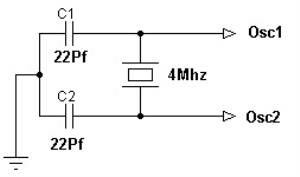 4 MHz Kristal Osilatör