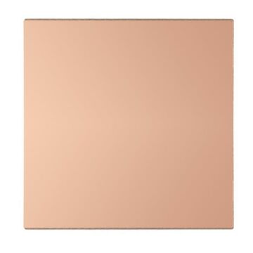 10x10 Cm Bakır Plaket Fr2