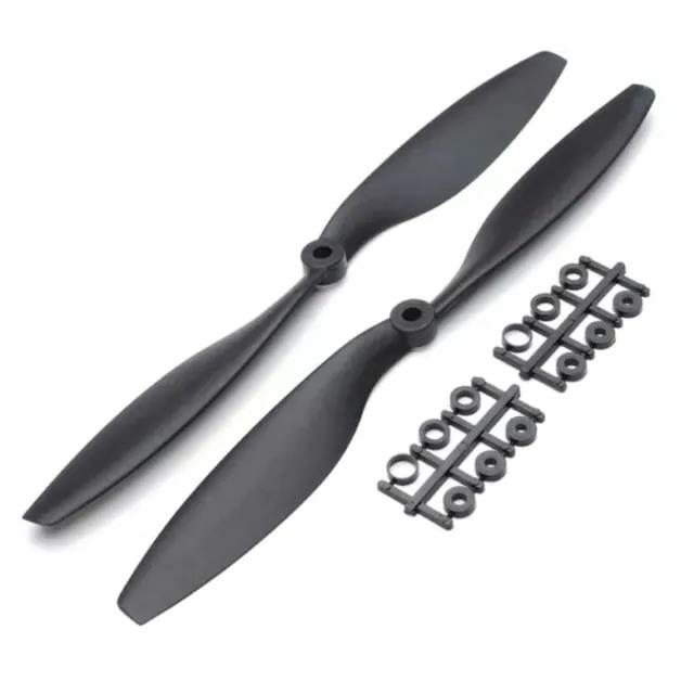 1045 Siyah Plastik CW/CCW Pervane Seti