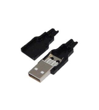USB A ERKEK SOKET LEHİMLENEBİLİR MODEL (IC-264A)