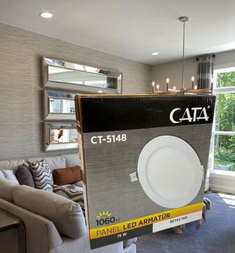 CATA 15W BEYAZ LED PANEL ARMATÜR