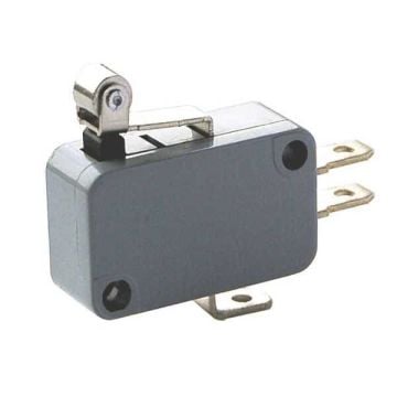 Orta Boy Kısa Palet Makaralı Limit Switch - Lehim Bacaklı