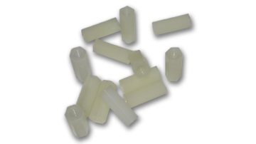 M3x10mm Plastik Distans-Spacer Dişi- Dişi 1 Adet