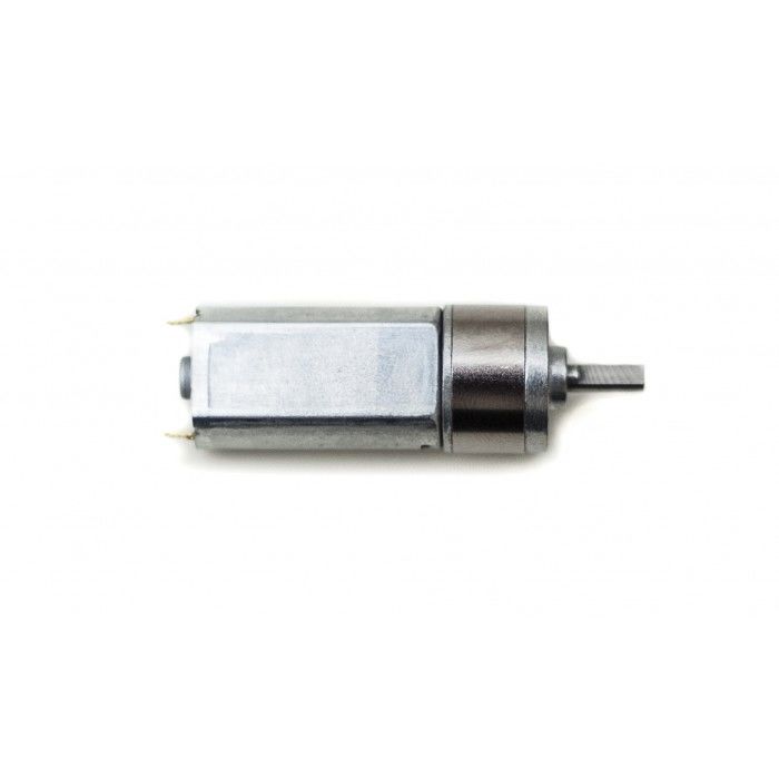 12v 16mm 3000 Rpm Redüktörlü Dc Motor - ( Hızlı Çizgi İzleyen Robot Motoru )