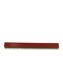1x40 Pin Dişi Header 2.54 mm - 0.1inch Kırmızı Renkli