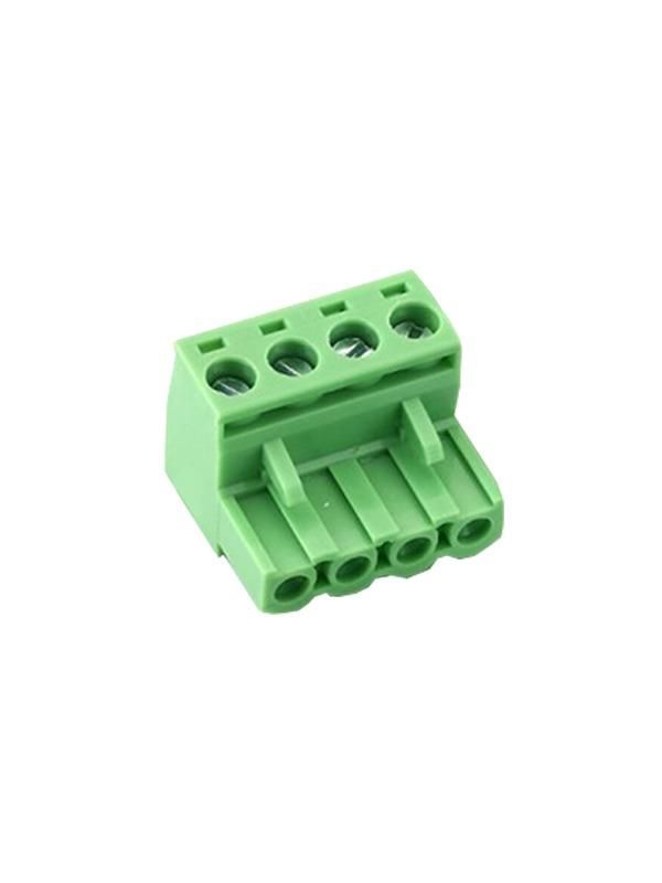 5.08mm 90 Derece Geçmeli  Dişi Klemens-4 Pin