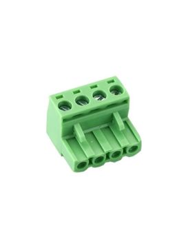 5.08mm 90 Derece Geçmeli  Dişi Klemens-4 Pin