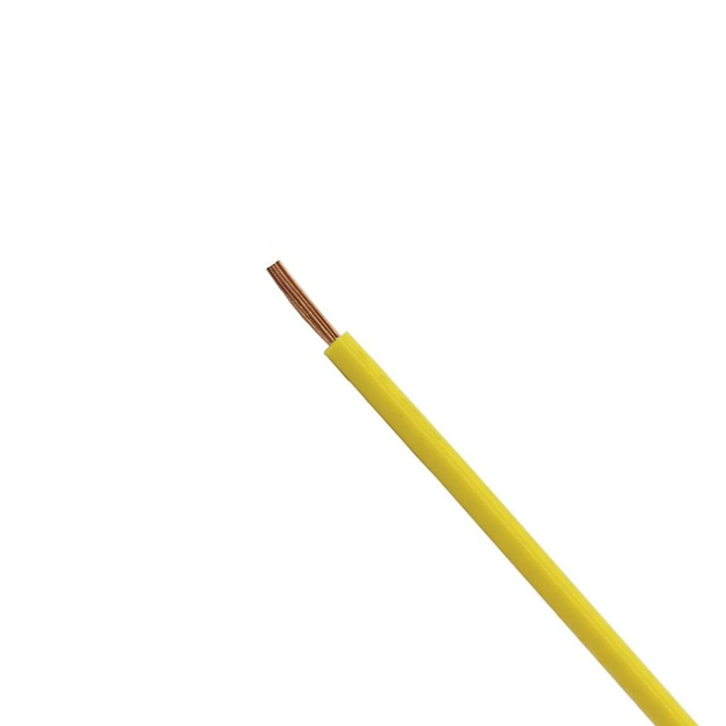 Montaj Kablosu Çok Damarlı - Sarı - 1 Metre