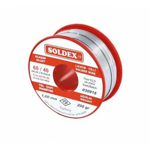 Soldex 200 Gram 1.00 mm Lehim Teli
