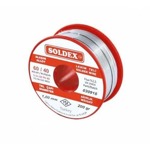 Soldex 200 Gram 1.00 mm Lehim Teli