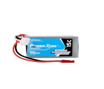 Power-Xtra 7.4v 800mah 2s Lipo Pil - Lipo Batarya 15c