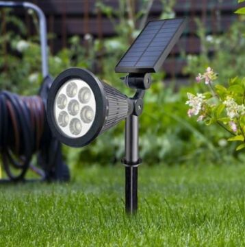 CATA 7W YEŞİL SOLAR KAZIKLI BAHÇE ARMATÜR