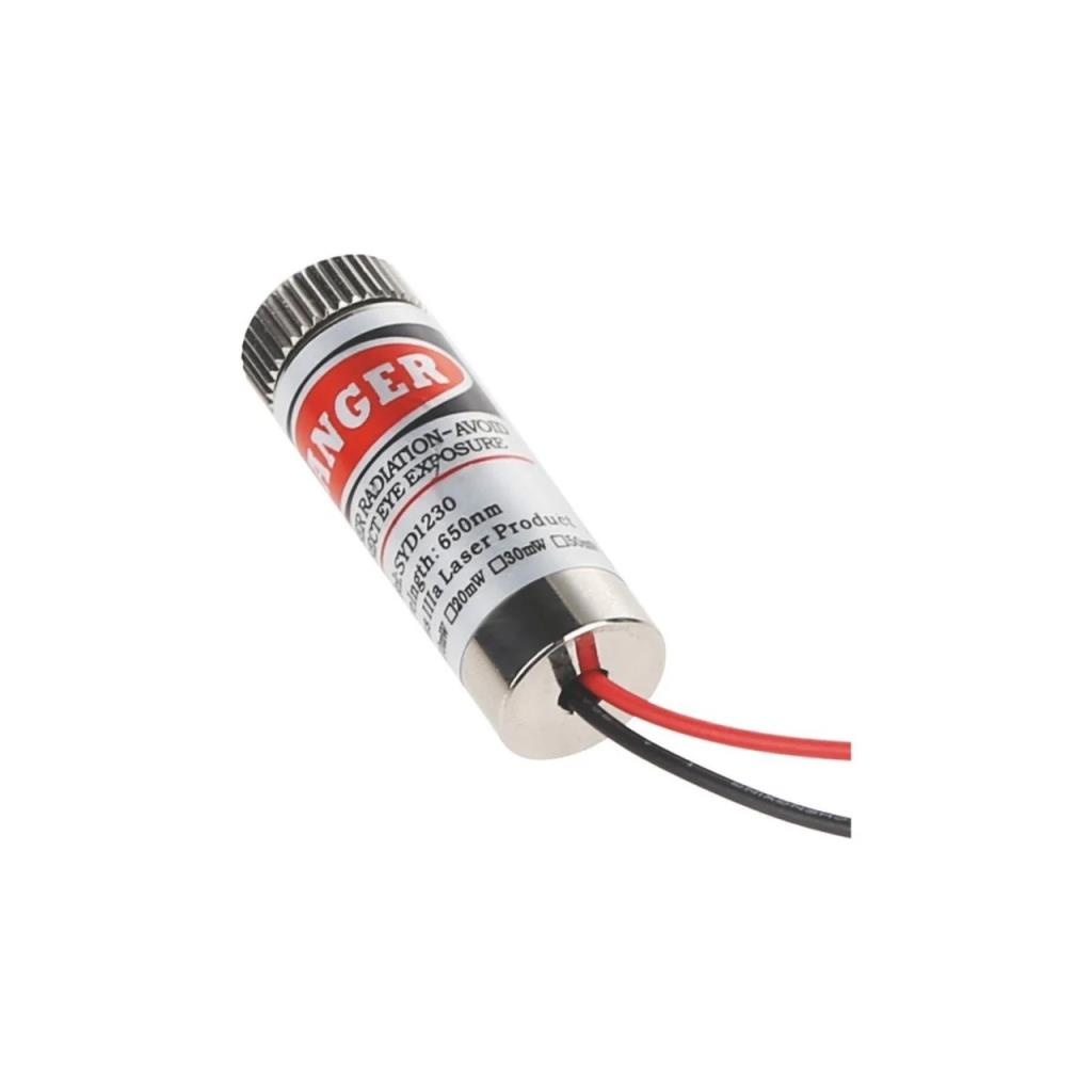 12mm 650nm 5mw Çapraz Lazer-Kırmızı