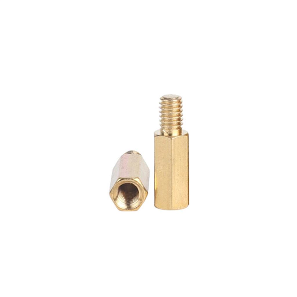 M3x10mm Metal Distans-Spacer Erkek- Dişi 1 Adet