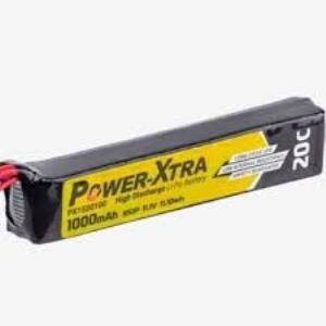 Power-Xtra 11.1v 1000mah 3s Lipo Pil - Lipo Batarya 20c