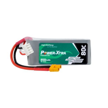 Power-Xtra 11.1v 850mah 3s Lipo Pil - Lipo Batarya 80c