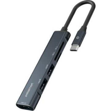 Polosmart 5in1 Type-C Usb 3.0 Usb Çoklayıcı Kart Okuyucu