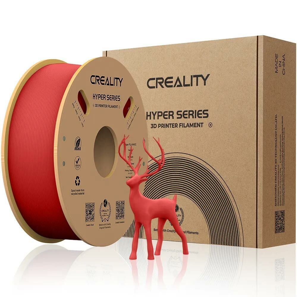 CREALITY Hyper PLA Kırmızı Filament 1.75mm 1000gr