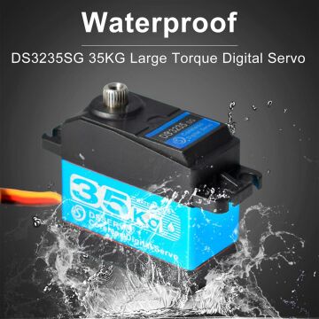 Ds3235 Servo Motor 35kg Yüksek Torklu Dijital Servo Metal Dişli Su Geçirmez