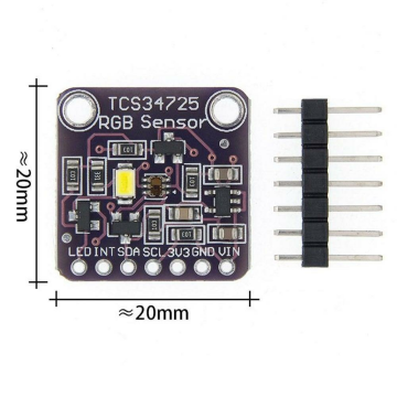 Arduino TCS34725 RGB Renk Algılama Sensör Modülü
