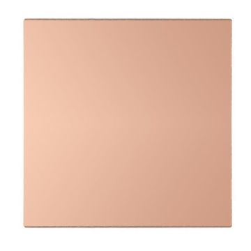 20x20 Cm Bakır Plaket Fr2