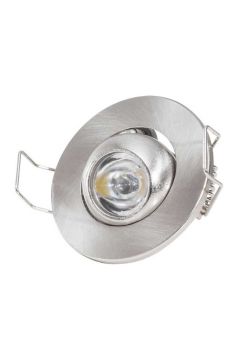 ACK 1W BEYAZ LED SPOT ARMATÜR (SATEN KASA)