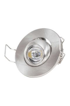 ACK 1W BEYAZ LED SPOT ARMATÜR (SATEN KASA)