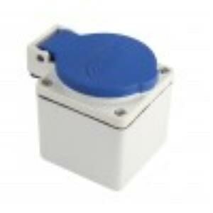 MUT-29/7 MONOFAZE DUVAR PRİZİ (PLASTİK)