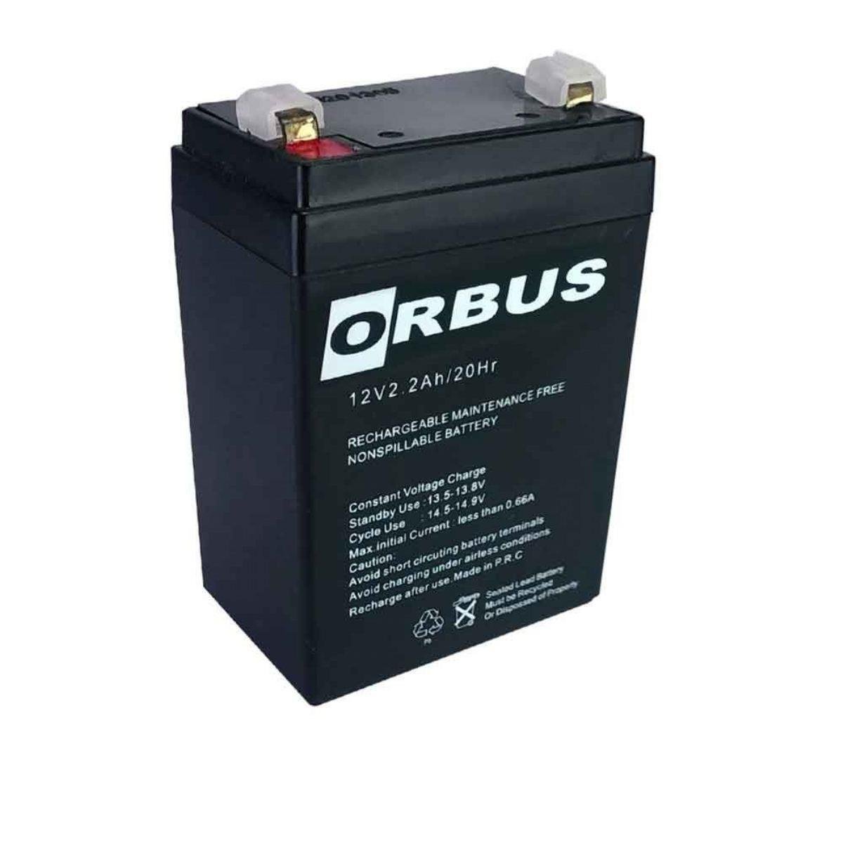 Orbus 12v 2.2ah Kuru Akü