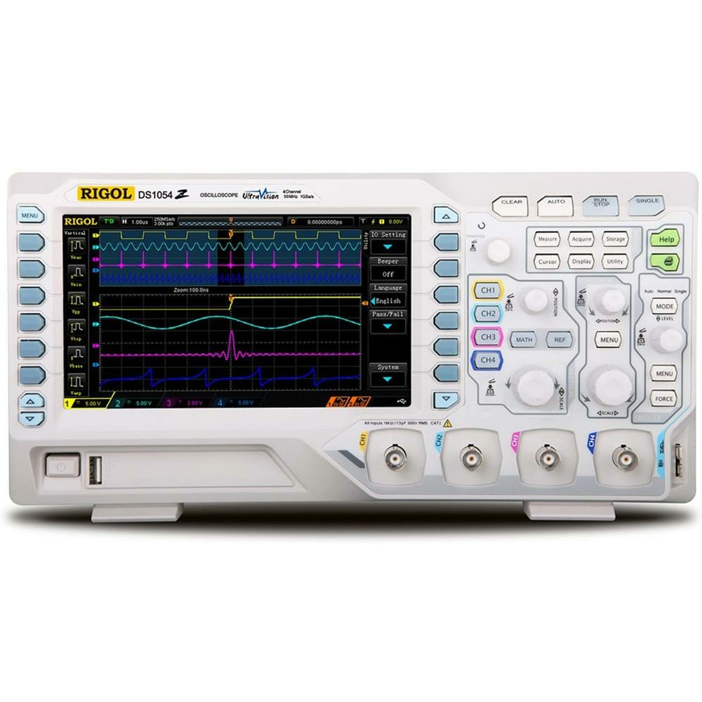 Rigol DS1054Z 50MHz 4 Kanallı 1GS/s Dijital Osiloskop