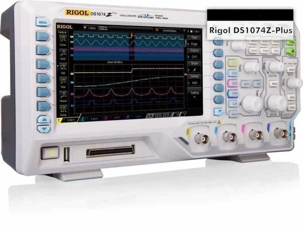 Rigol DS1074Z PLUS 70MHz 4 Kanallı Dijital Osiloskop MSO Ready