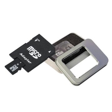 32 GB Micro SD Hafıza Kartı (Class 10) Metal Kutulu
