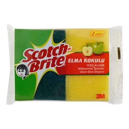 SCOTCH BRITE SÜNGER DÜZ 2'Lİ