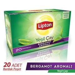 LIPTON BERGAMOT AROMALI YEŞİL ÇAY 30 GR 20'Lİ