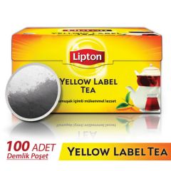 LIPTON YELLOW LABEL ÇAY 100'LÜ DEMLİK POŞET 320 GR