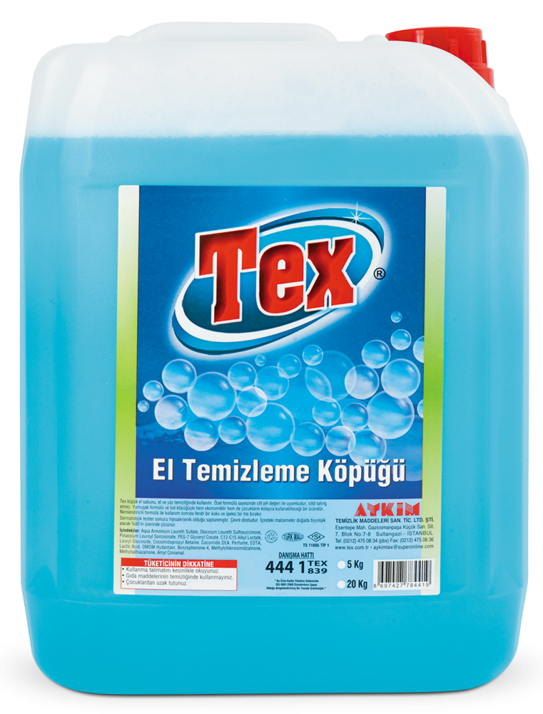 TEX KÖPÜK EL SABUNU