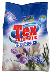 Tex Matik Toz Deterjan Konsantre Kar Beyaz - 6kg.