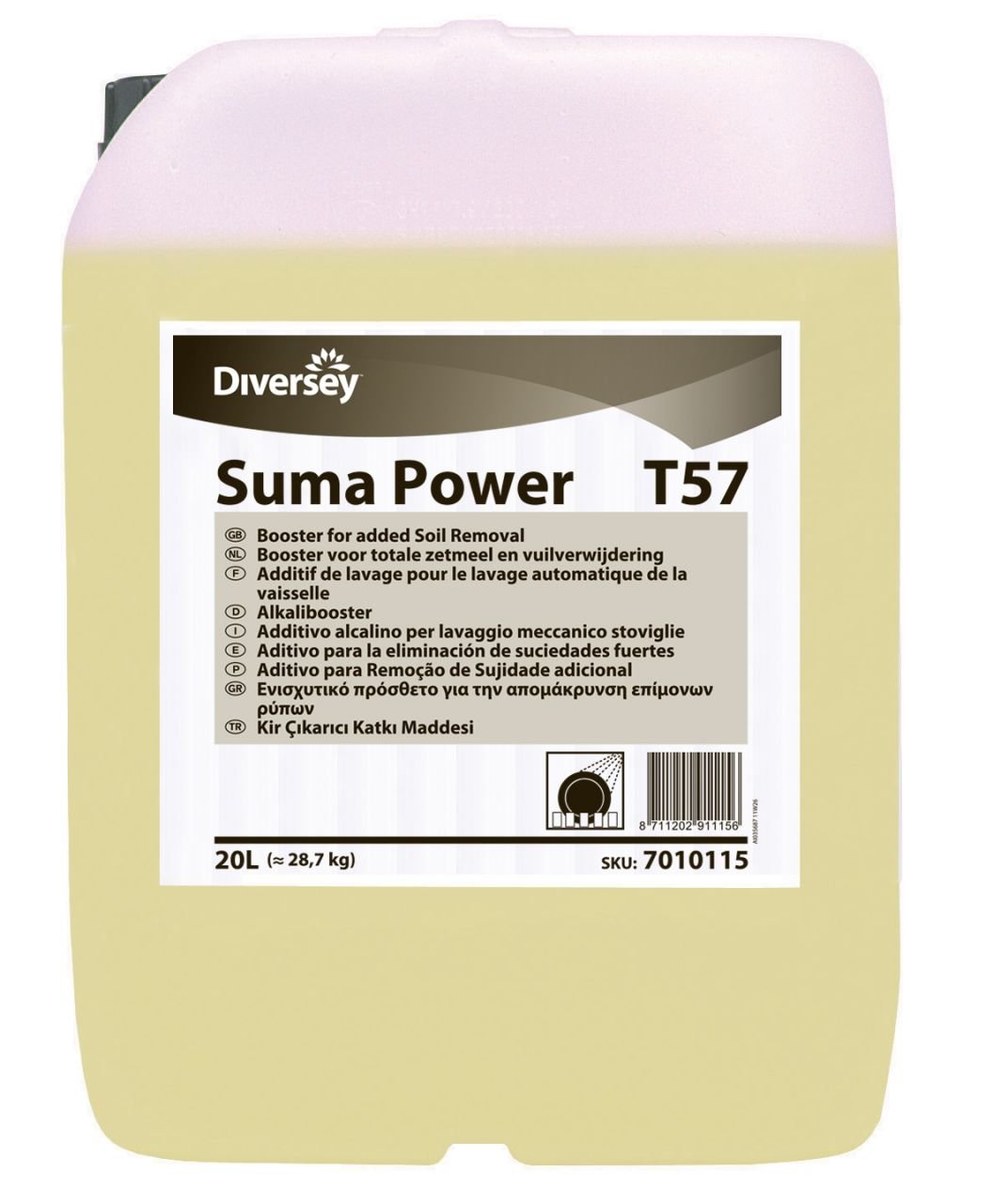 Suma Power T57 Bulaşık Makineleri İçin Nişasta Çözücü Katkı Maddesi