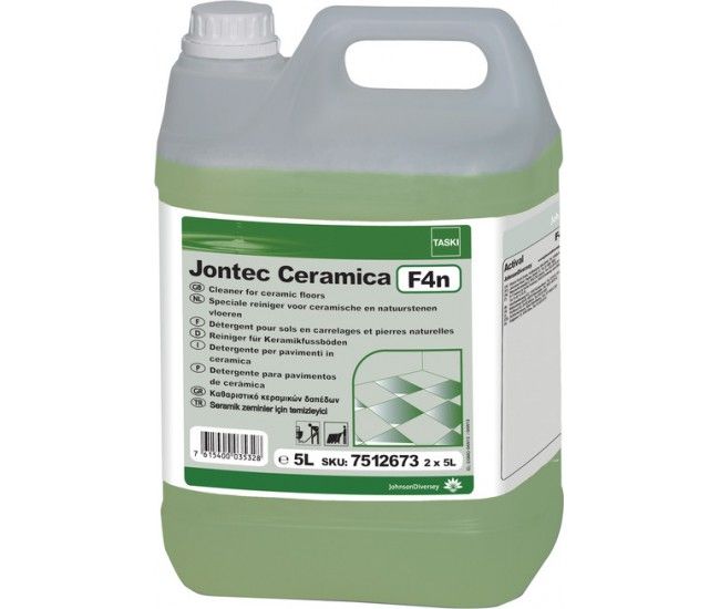 Taski Jontec Ceramica F4n Cilasız Parlak Yüzeyler İçin Temizleme Maddesi