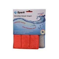 Spark Mikrofiber Bulaşık Süngeri 2’li MS7010
