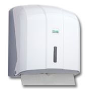 C&V Katlı Kağıt Havlu Dispenseri Kapasite 400 (Beyaz)