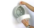 Minipoint İçten Çekmeli Tuvalet Kağıdı Dispenseri (Beyaz)
