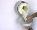 Minipoint İçten Çekmeli Tuvalet Kağıdı Dispenseri (Beyaz)